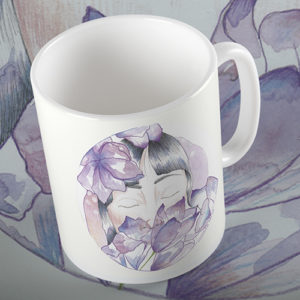 Taza "Entre Flores"