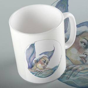 Taza. Sirena. Adhara Freile